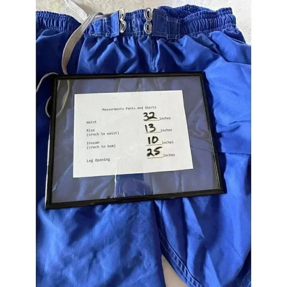 speedo swimsuit men blue shorts size Medium - Picture 9 of 11